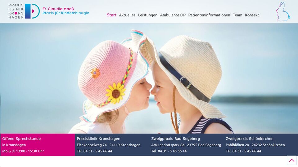 Kinderchirurgie Claudia Maaß, Kiel