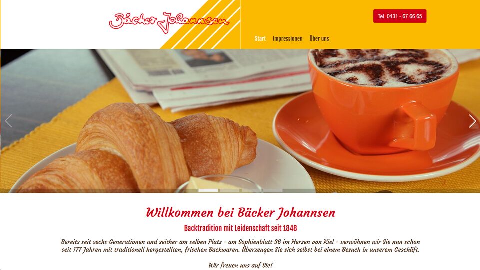 Bäcker Johannsen, Kiel