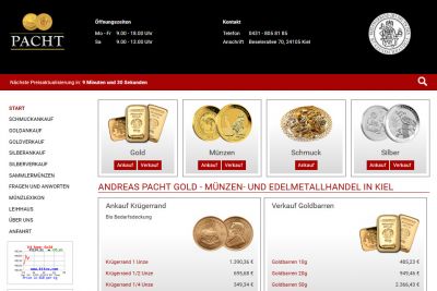 Gold- und Münzhandel Andreas Pacht, Kiel