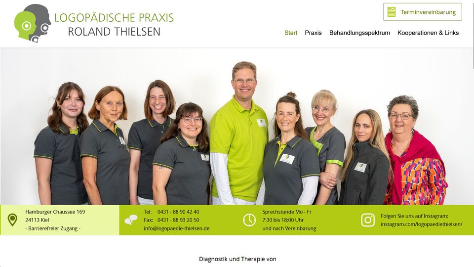 Logopädische Praxis Roland Thielsen, Kiel