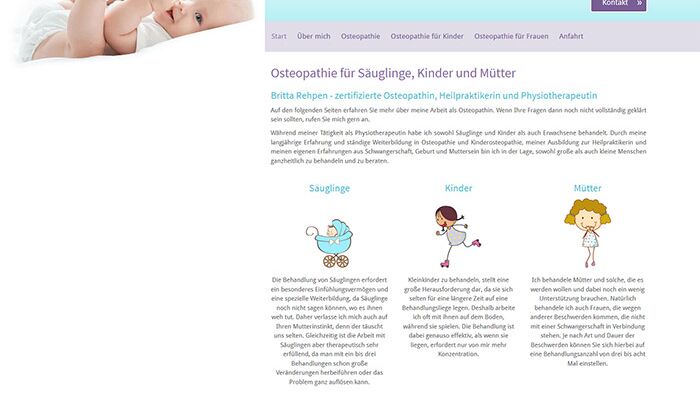 Britta Rehpen, Osteopathie, Bad Schwartau