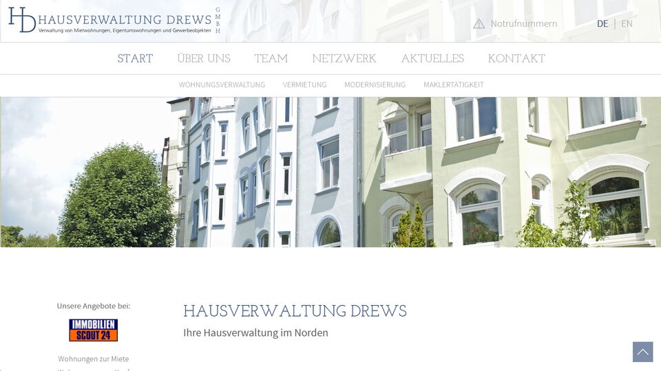 Hausverwaltung Hermann Drews GmbH, Kiel