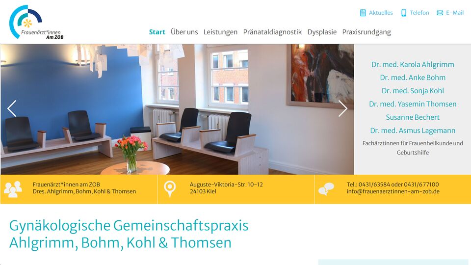 Gynäkologische Gemeinschaftspraxis Lagemann, Bohm, Ahlgrimm